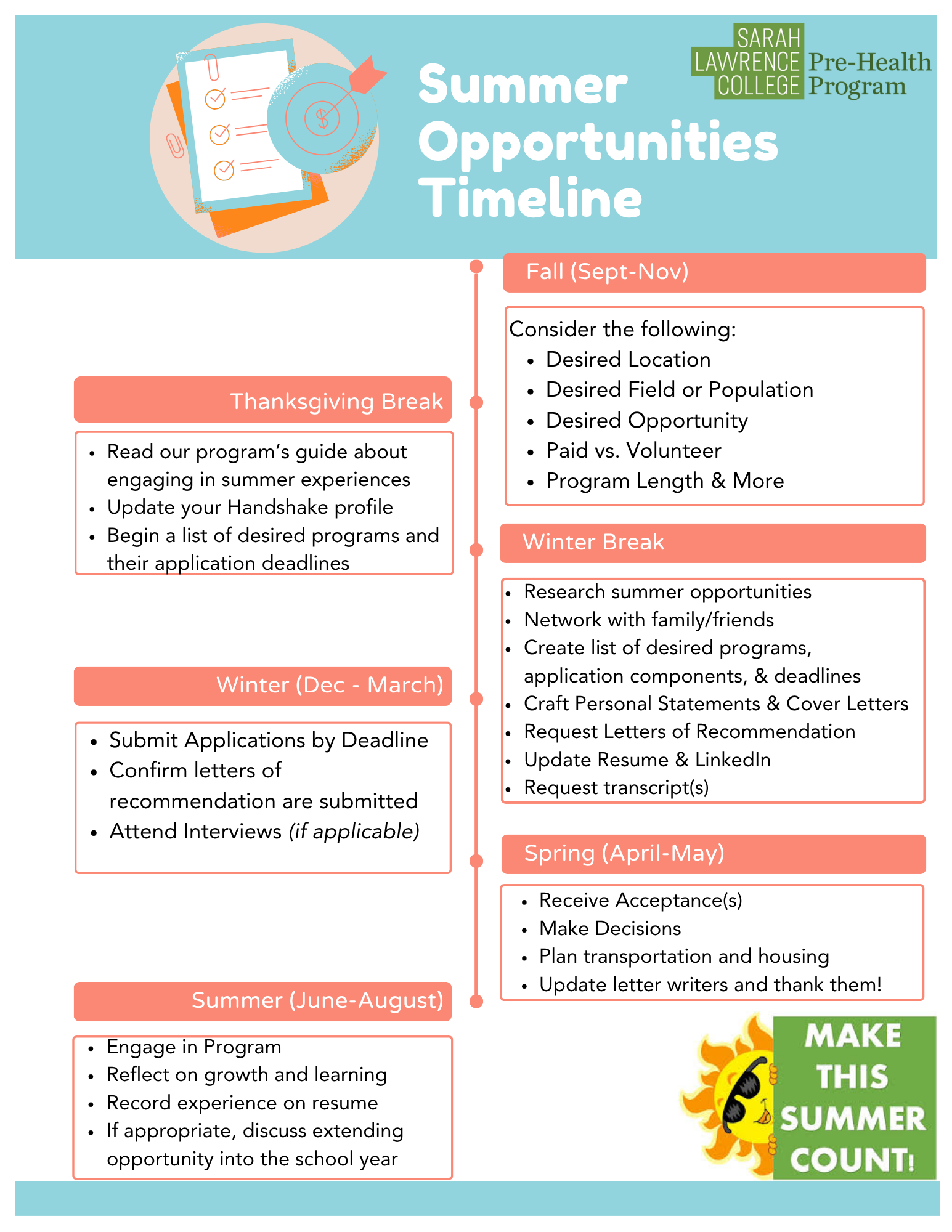 Engaging In Summer Experiences - Main View | Summer Opportunities ...